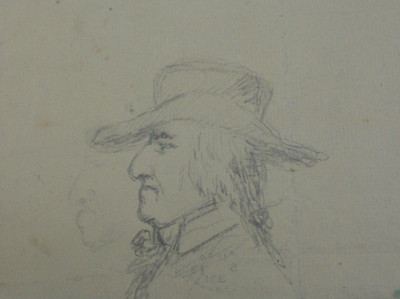 Sketch of Captain Charles Morris