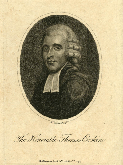 The Honorable Thomas Erskine,