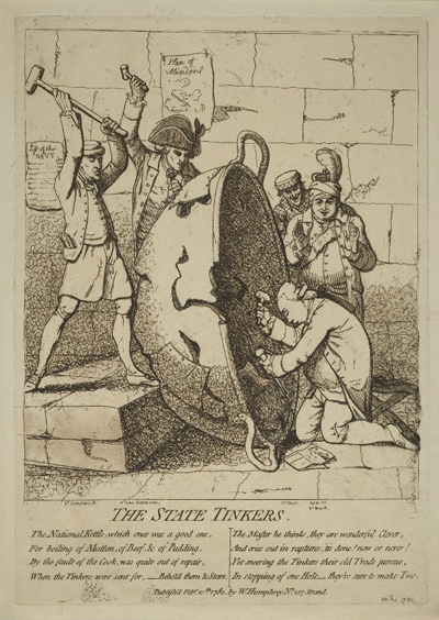 The State Tinkers [1780]. Trustees of the British Museum