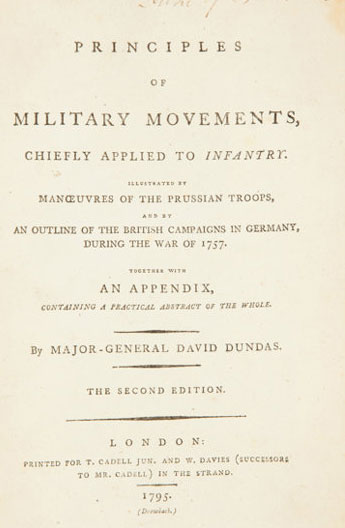 Principles of Military Movements 1795