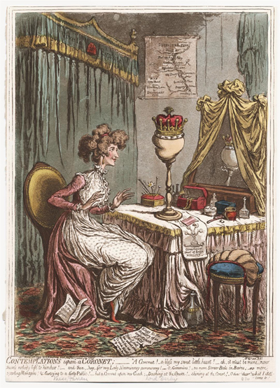 Contemplations upon a Coronet, © Lewis Walpole Library, Yale University