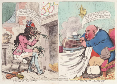 French Liberty - British
Slavery