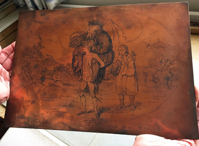 Original Copper Plate of Balaam, or the Majesty of the People