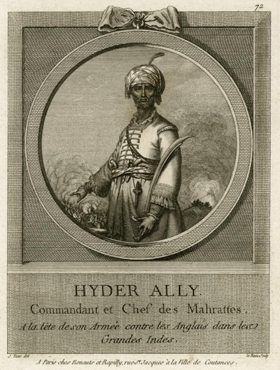 Hyder Ally, Commandant et Chef des Mahrattes