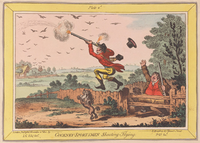 Cockney Sportsmen Shooting Flying