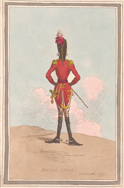 Patern-Staff. Weymouth, 1797