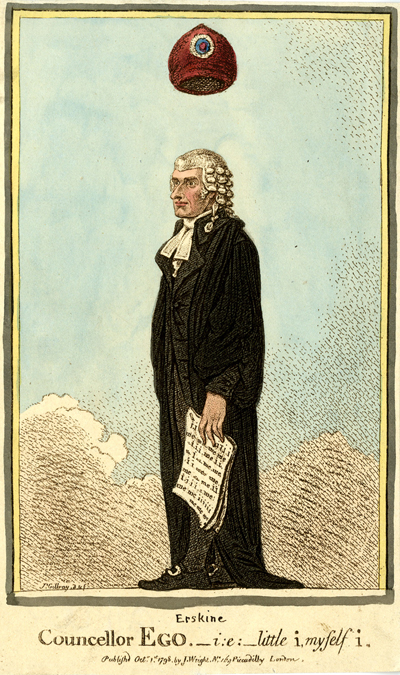 Councellor Ego, i.e. little i, myself i