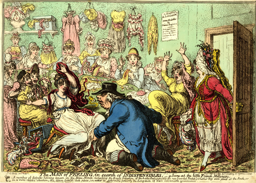 James Gillray: The Man of Feeling in Search of Indispensibles. . .