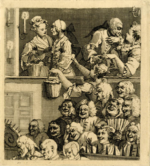 William Hogarth. Laughing Audience