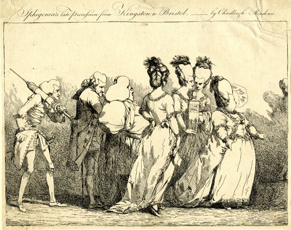 Iphigenia's Late Procession from Kingston to Bristol 