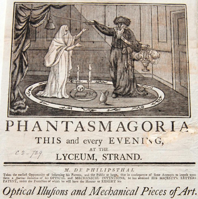 Detail of Phantasmagoria Playbill