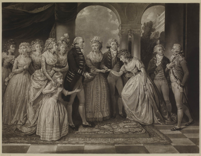 The introduction of Her Royal Highness, the Duchess of York, to the Royal Family