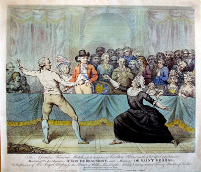 The Assaut, or Fencing Match. . .