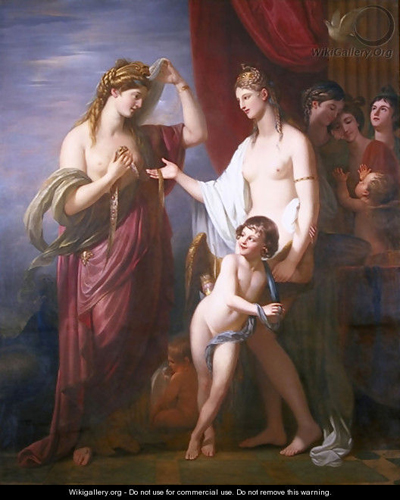 Juno Receiving the Cestus from Venus